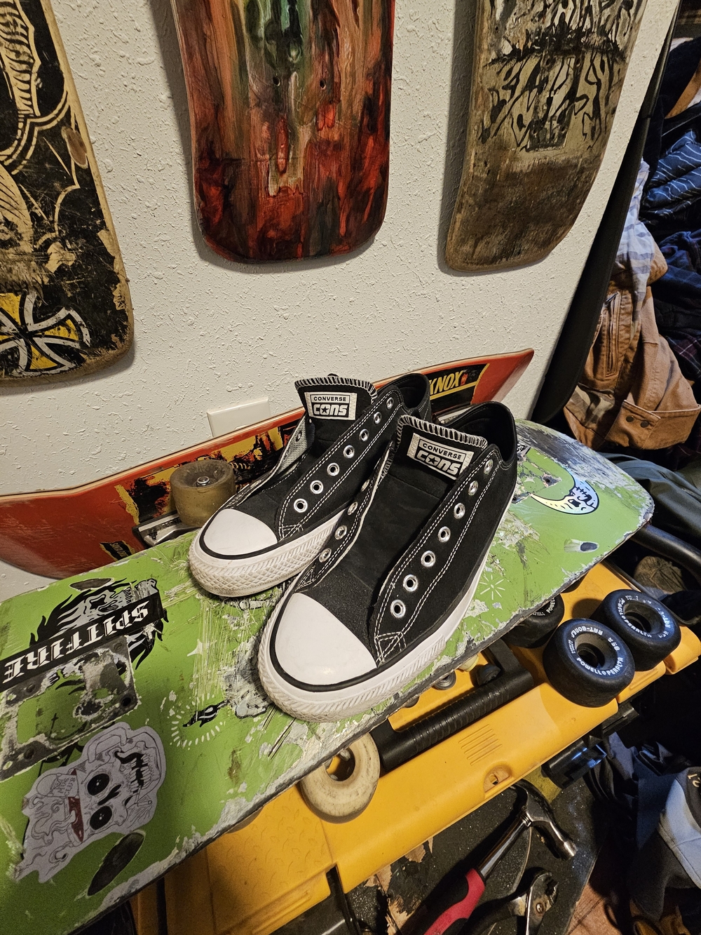 Converse CTAS Pro Black Suede Skate Shoe 10